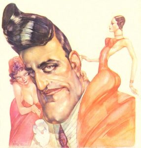 El inefable Carlos Nine a los pinceles.